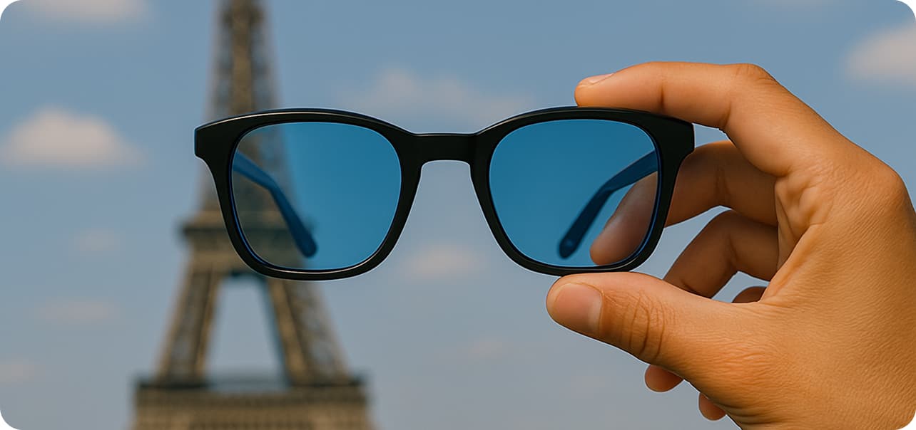 Fondo de lentes